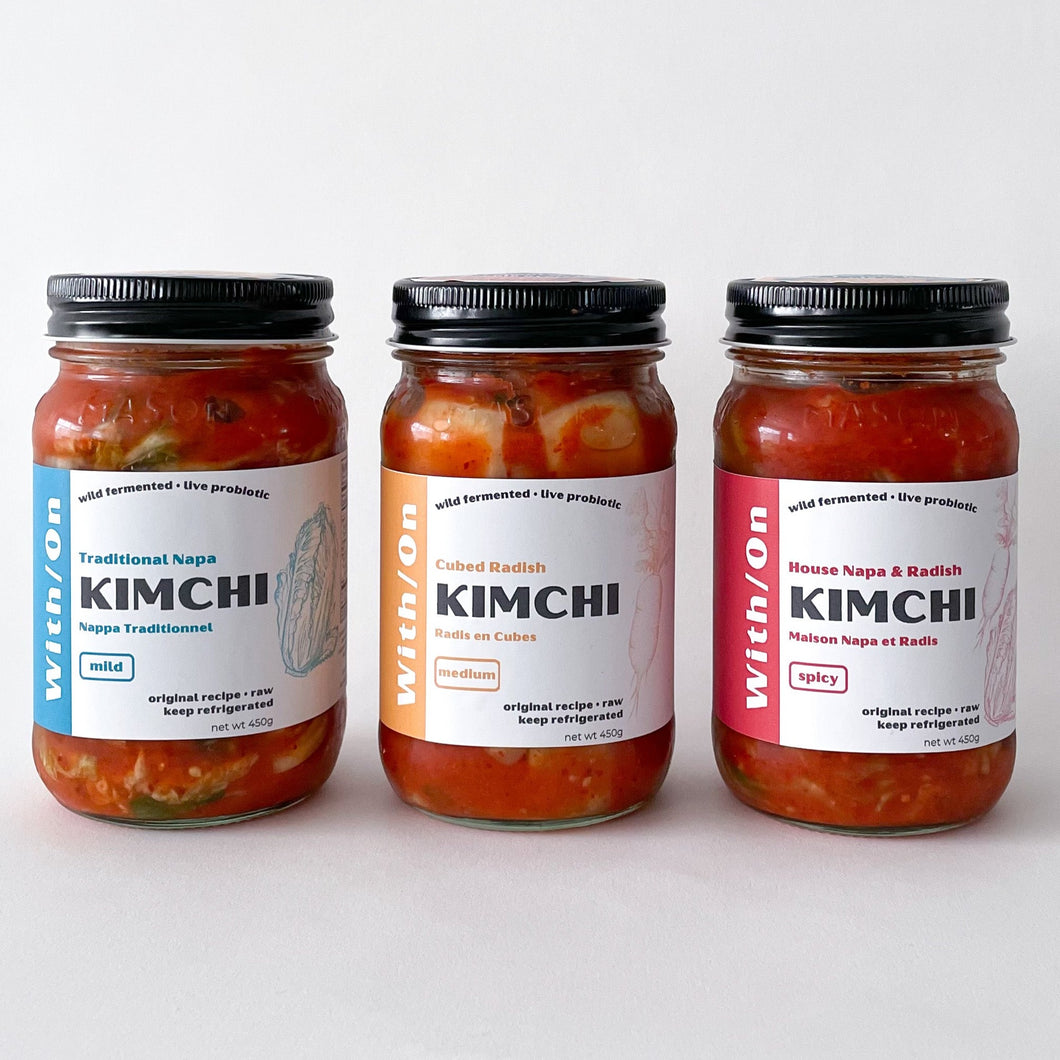 Kimchi Tasting Trio